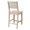International Concepts Aspen Counter Height Slat Stool, 24" Seat Height, Unfinished S-42 - alternate 5